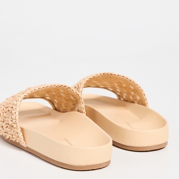 Loeffler Randal Raffia Slide Sandal - Picture 2 of 3
